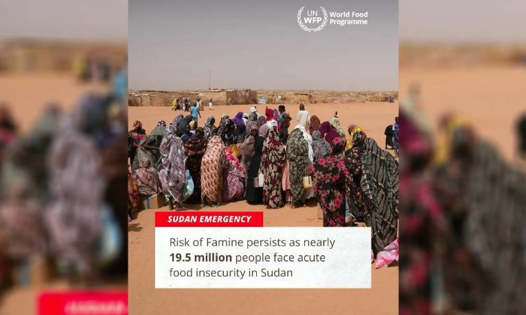 BM: Sudan’da 19,5 milyon kişi açlık tehlikesiyle karşı karşıya