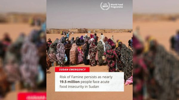 BM: Sudan’da 19,5 milyon kişi açlık tehlikesiyle karşı karşıya