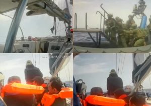 İsrail donanması Gazze filosunu Kıbrıs açıklarında durdurdu!
