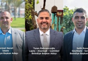 CTP üç belediye başkan adayını daha açıkladı