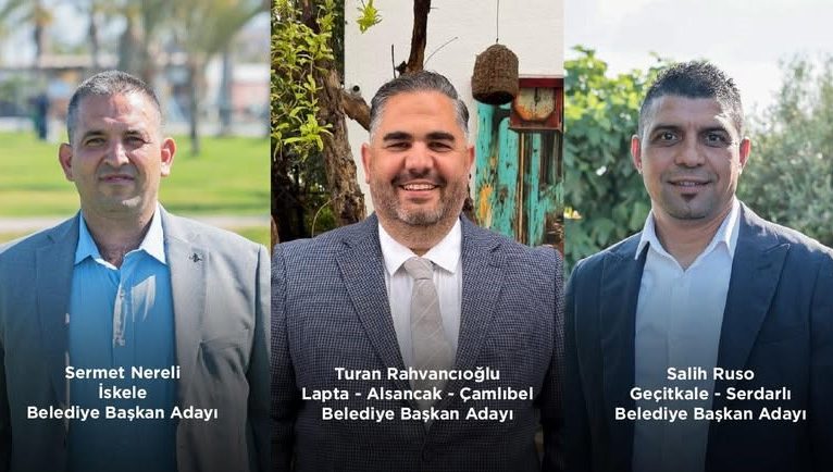 CTP üç belediye başkan adayını daha açıkladı