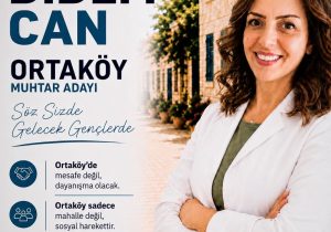 Eczacı Didem Can Ortaköy için adaylığını açıkladı