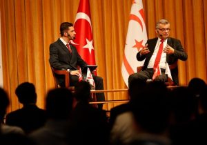 Erhürman İstanbul’da Kıbrıs ve Doğu Akdeniz’i anlattı