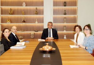 Erhürman, İtalya’nın Lefkoşa Büyükelçisi Cavallari ile görüştü