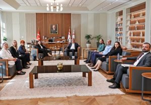 Erhürman taraflarla görüştü