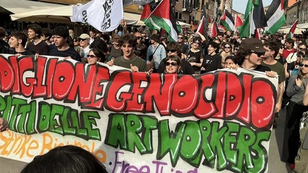 Venedik Bienali’ne Gazze grevi damga vurdu