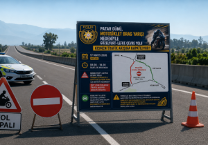 Güzelyurt-Lefke Çevre Yolu yarın trafiğe kapatılacak