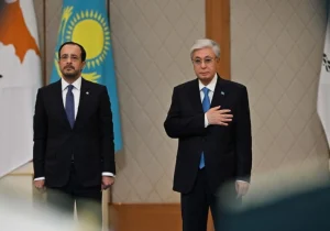 Hristodulidis ile Tokayev Astana’da görüştü