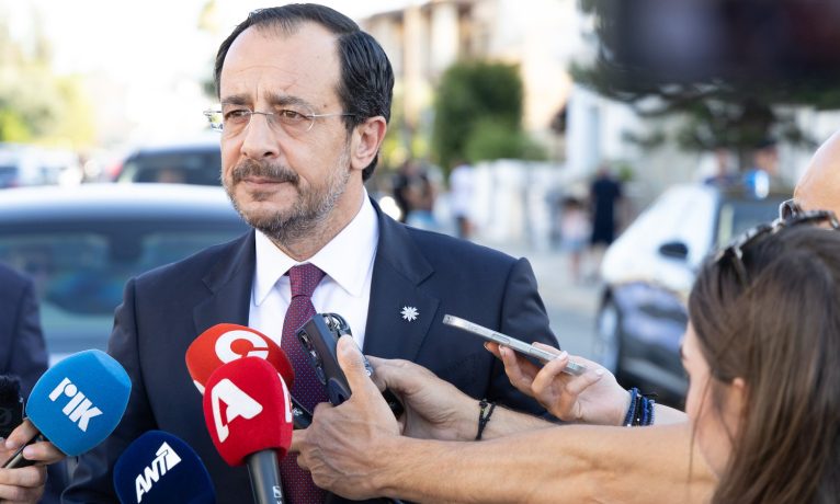 Hristodulidis: “Kıbrıs sorununda hiçbir şey donmuş değil”