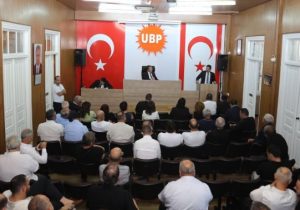 Üstel, UBP’nin ilk belediye başkan adaylarını açıkladı