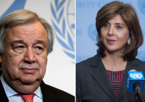 Holguin, gayriresmi genişletilmiş toplantı öncesi Guterres’le görüşmek üzere New York’ta