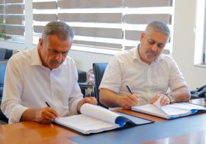 Mağusa’da 172 milyon TL’lik asfalt ihalesi imzalandı