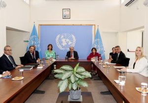 Guterres, Erhürman ve Hristodulidis arasındaki üçlü görüşme tamamlandı