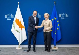 Hristodulidis ile von der Leyen Paris’te Kıbrıs sorunu ve AB-Türkiye ilişkilerini görüşecek