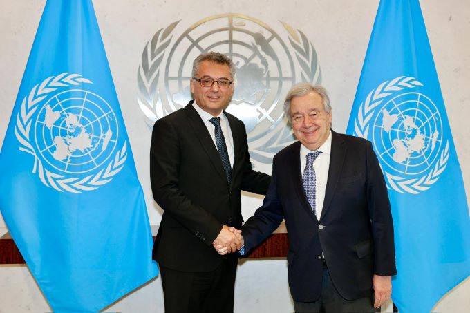 Cumhurbaşkanı Erhürman: Guterres’in adaya gelme kararını olumlu karşılıyoruz, sürece katkı koymaya devam edeceğiz