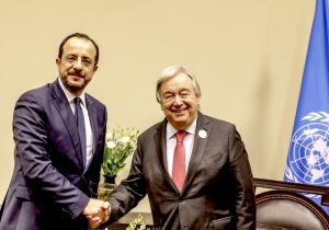 Hristodulidis: “Guterres’in Kıbrıs ziyaretinden somut sonuç bekliyoruz”