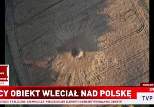Rus füzesi NATO toprağına düştü: Polonya’da 10 metrelik krater açıldı