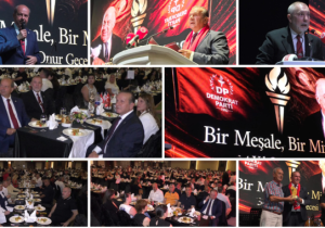 Demokrat Parti 34’üncü kuruluş yılını “Bir Meşale, Bir Miras” gecesiyle kutladı