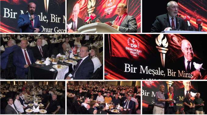 Demokrat Parti 34’üncü kuruluş yılını “Bir Meşale, Bir Miras” gecesiyle kutladı