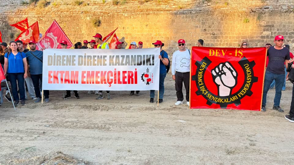 HAKSEN’den EKTAM işçilerine destek: “Bu saldırı sadece EKTAM’a değil, hepimizedir”