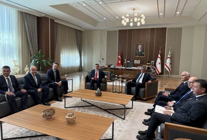 Erhürman, Cevdet Yılmaz’ı kabul etti