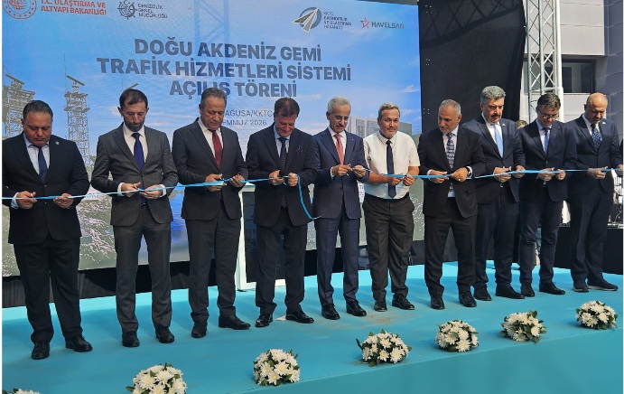 Doğu Akdeniz Gemi Trafik Hizmetleri Sistemi Mağusa’da açıldı