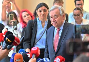 Guterres: “İki liderle oldukça yapıcı görüşmeler gerçekleştirdim”