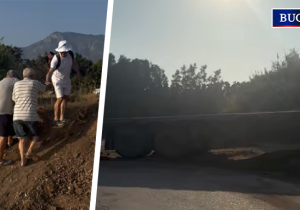 Karakum’da plaj yolu kapatıldı, yurttaşlar isyan etti