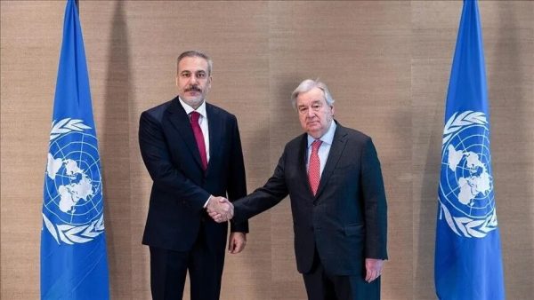 Guterres Kıbrıs’a gelmeden saatler önce Fidan’la görüştü
