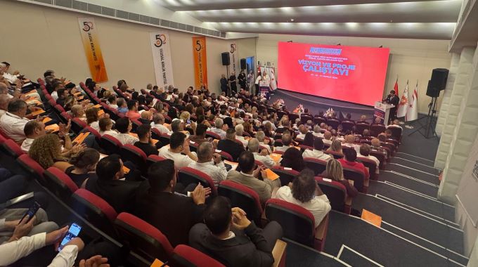 UBP’nin “güçlü, egemen gelecek” çalıştayı başladı
