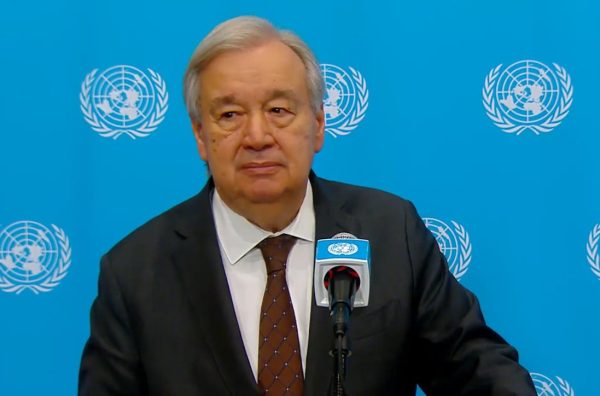 Guterres: “Yeni gayriresmi toplantının başarıyla sonuçlanması için tüm taraflarla istişare halindeyiz”