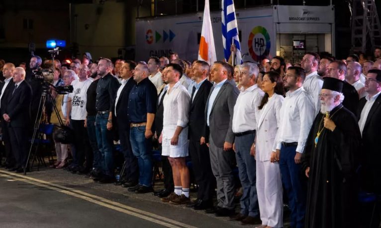 Fidias Panayotu’ya anma törenindeki kıyafeti nedeniyle tepki