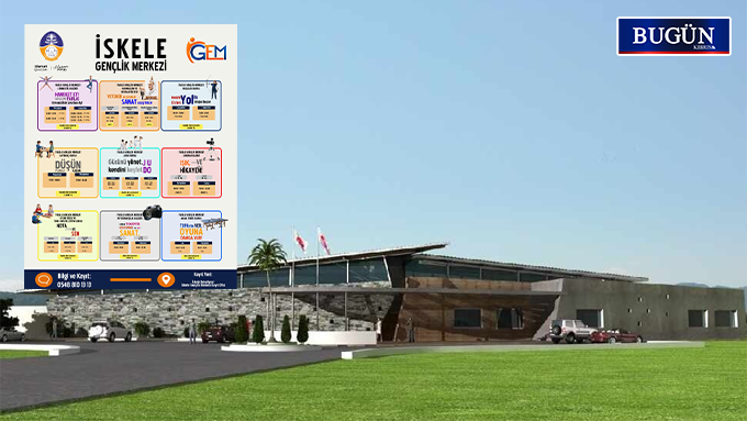 İskele Gençlik Merkezi’nde kurs ve kulüp kayıtları başladı