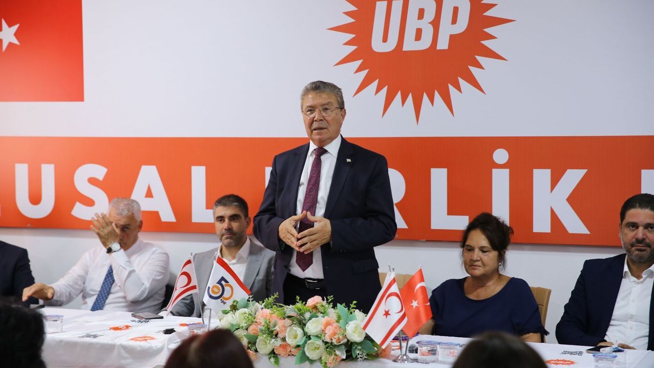 Üstel, Lefkoşa’da Aktunç için destek istedi; Harmancı yönetimini eleştirdi