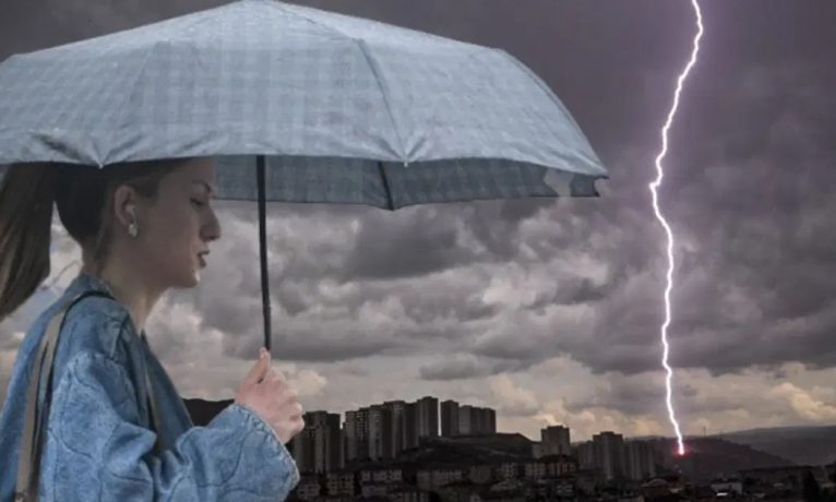 Öğleden sonra yağmur, fırtına ve dolu bekleniyor