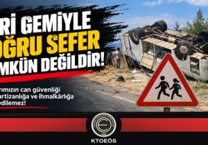 KTOEÖS: Çocuklarımızın can güvenliği ranta, partizanlığa ve ihmalkarlığa kurban edilemez