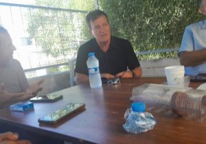 Arıklı 14 gün sonra Girne Limanı’na gitti, kayıp yakınlarının tepkisiyle karşılaştı