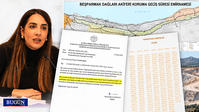 Şehir Planlama taş ocağına uygun görüş verdi, Tel belgeyle itiraz etti: “Alan akifer koruma emirnamesinde”