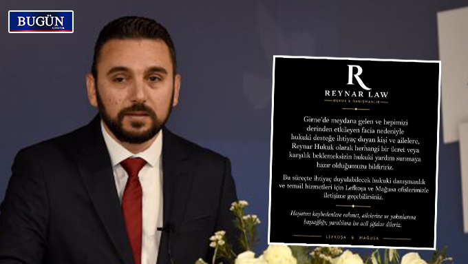 Tacan Reynar duyurdu: Gemi faciasında hukuki desteğe ihtiyaç duyanlara ücretsiz hizmet