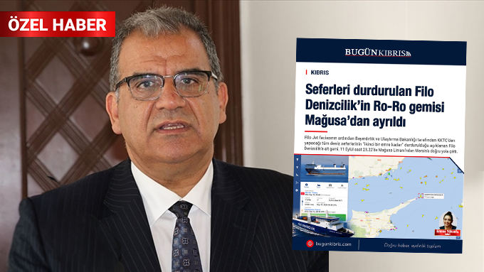 Sucuoğlu: “Filo Denizcilik’e henüz sefer izni verilmedi, gemi kontrol için Mersin’e gönderildi”