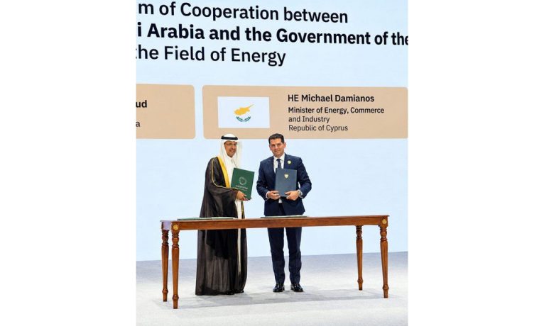 Güney Kıbrıs ile Suudi Arabistan arasında geniş kapsamlı enerji anlaşması