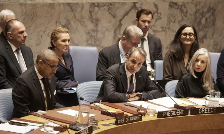 Mitsotakis BM’de konuştu: “Türkiye-Libya mutabakatı yasadışı ve keyfi”