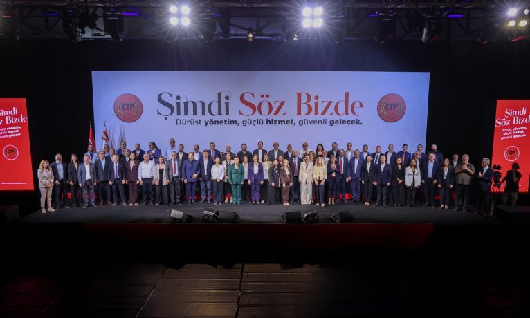 CTP’de kurultay tamamlandı: 50 milletvekili adayının sıralaması belli oldu