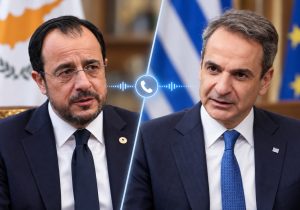 Hristodulidis, Mitsotakis’le görüştü: “Egemenlik haklarımızı korumak için tüm adımları atıyoruz”