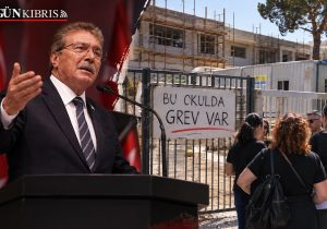 “Tüm sözlerimizi tuttuk” dedi, Girne’de okullar greve çıktı