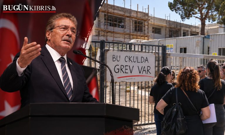 “Tüm sözlerimizi tuttuk” dedi, Girne’de okullar greve çıktı