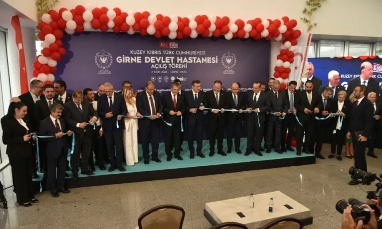 Girne ve Güzelyurt hastaneleri açıldı