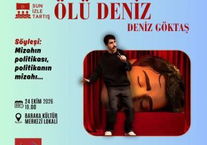 Baraka’da “Ölü Deniz” gösterimi ve mizahın politikası söyleşisi düzenlenecek