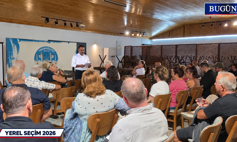 Oyuncu’dan Yeniboğaziçi’nde su sorunu için 4,5 kilometrelik hat yenileme sözü
