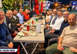 Sadıkoğlu, Larnaka Gençler Birliği yöneticileriyle bir araya geldi